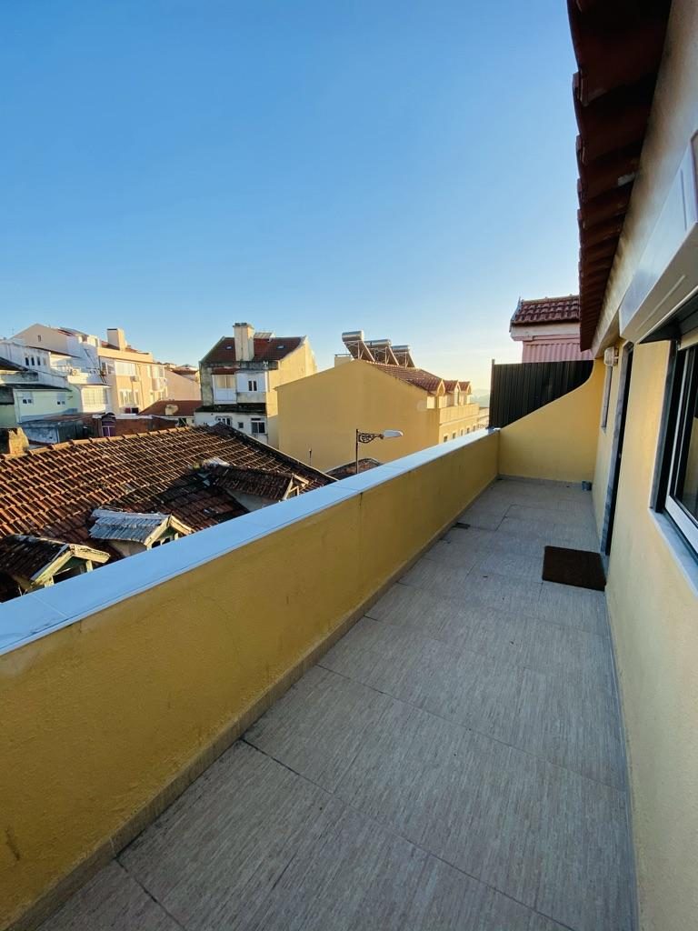 Terrace of student accommodation in Lisbon