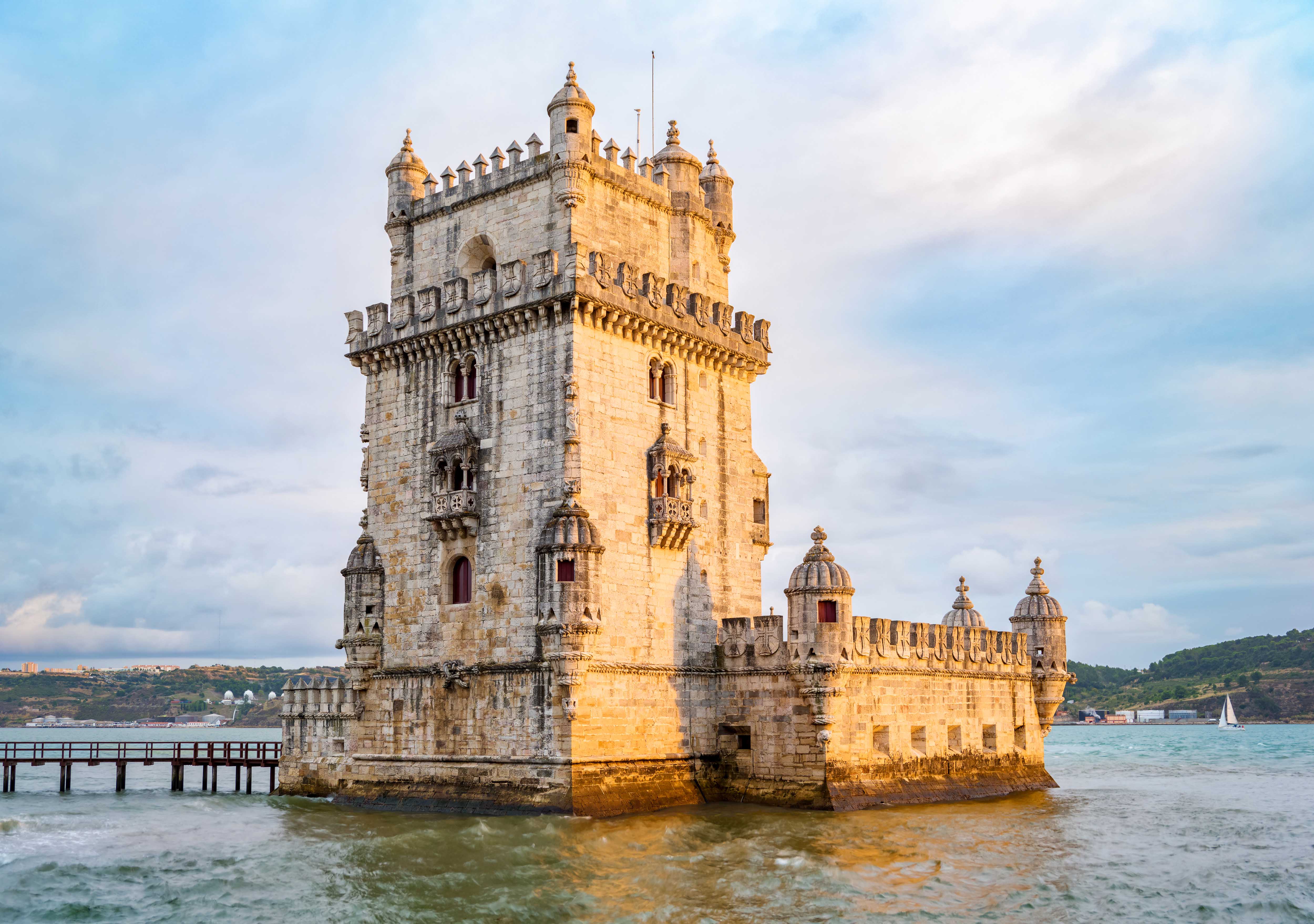 Belém riverside monuments in Lisbon